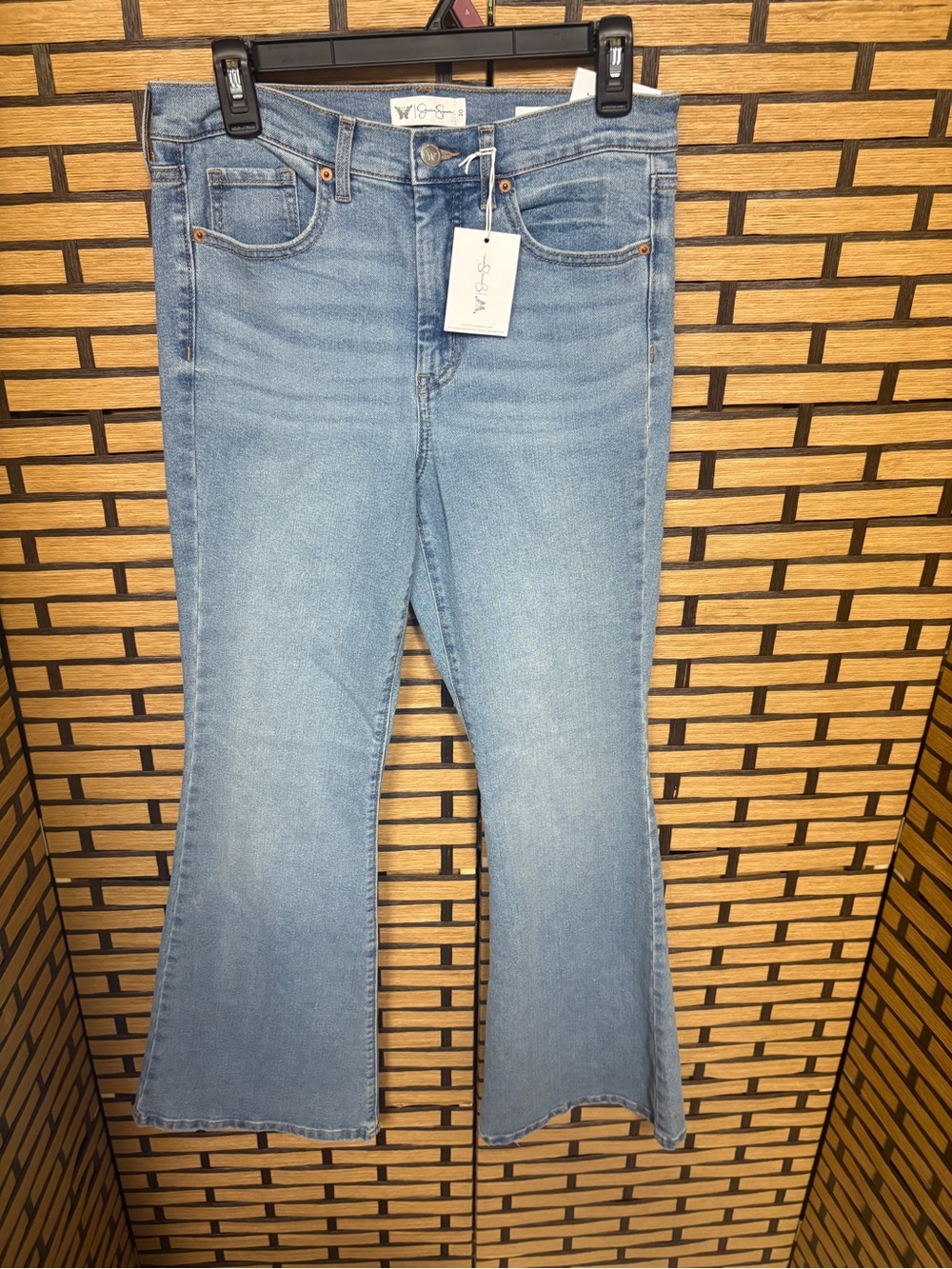 Jessica Simpson daisy flare leg jeans size 10